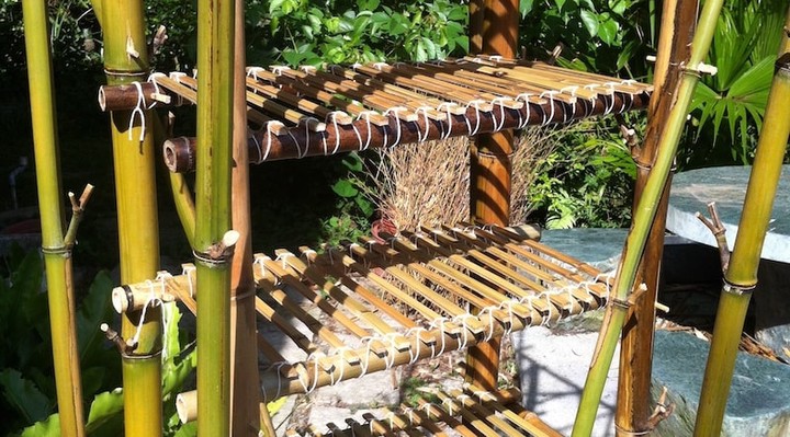 Furniture made out of cheap bamboo