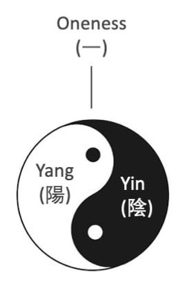 Tai chi in chinese characters
